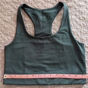 Girlfriend Collective Paloma Racerback Bra (Moss)